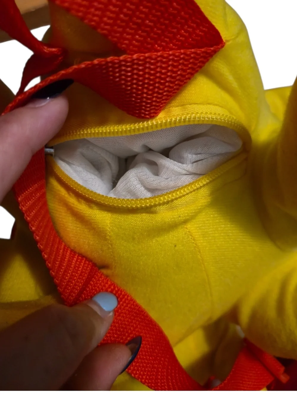 Sonic the Hedgehog Super Sonic plush backpack